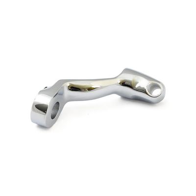 994886 - MCS XL Sportster rider foot peg bracket, left. Chrome