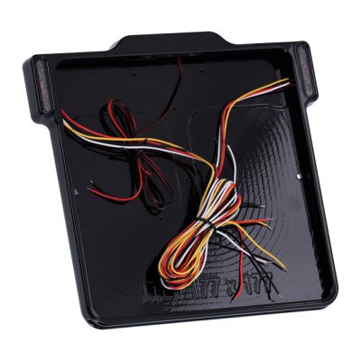 995355 - Danish Motorcycle Parts DMP, 3-1 license plate frame. 3.0 Italy. Gloss...