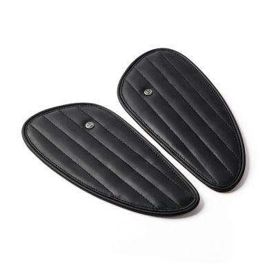 995667 - Tripmachine Trip Machine, Classic leather tank pad set. Black