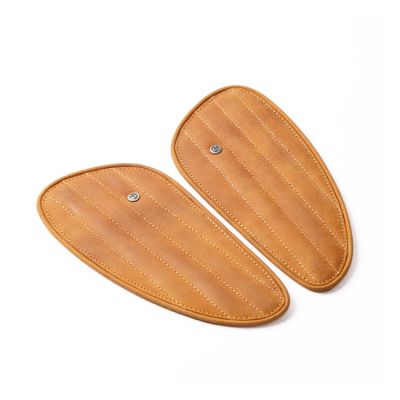 995668 - Tripmachine Trip Machine, Classic leather tank pad set. Tan