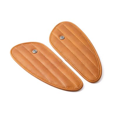 995678 - Tripmachine Trip Machine, Mini Classic leather tank pads. Tan