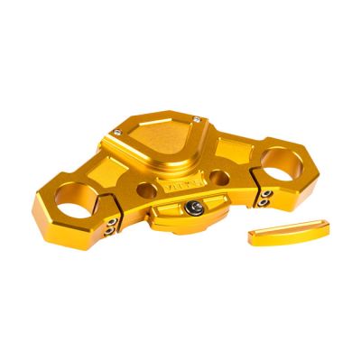 995784 - Vity's Design, Racing Design top triple tree. Lock. Gold