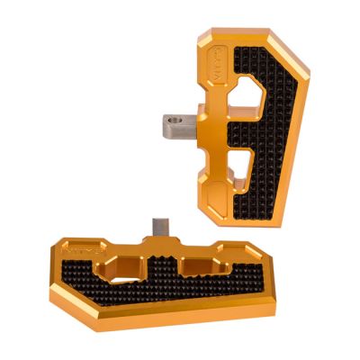 995804 - Vity's Design, Racing rider floorboards. Gold