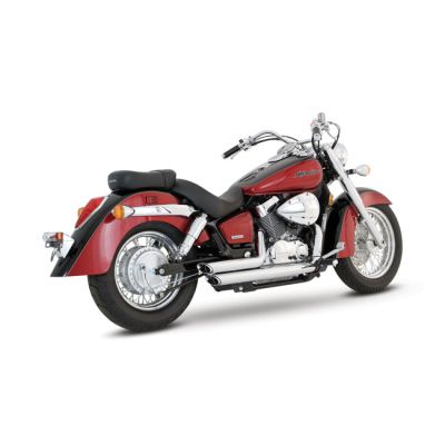 995862 - V&H Vance & Hines, Shortshots Staggered PCX Exhaust. Chrome