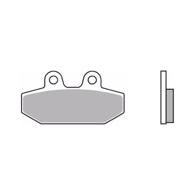 996234 - Brembo, brake pad set. Sintered. Rear