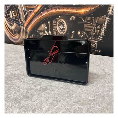 997503 - Danish Motorcycle Parts DMP, license plate frame with light 5.0 France...