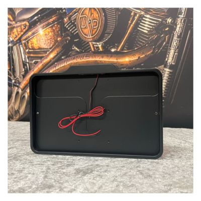 997504 - Danish Motorcycle Parts DMP, license plate frame with light 5.0 France...