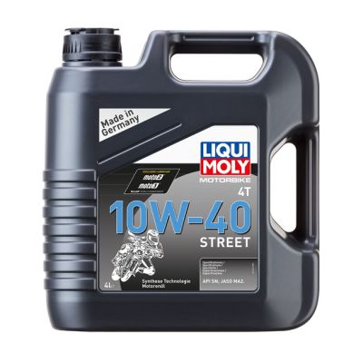 997513 - Liqui Moly, 4T 10W-40 Street oil. 4 liter