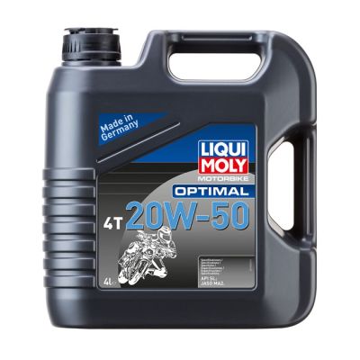 997630 - Liqui Moly, motorbike 4T 20W-50 Optimal. 4 liter