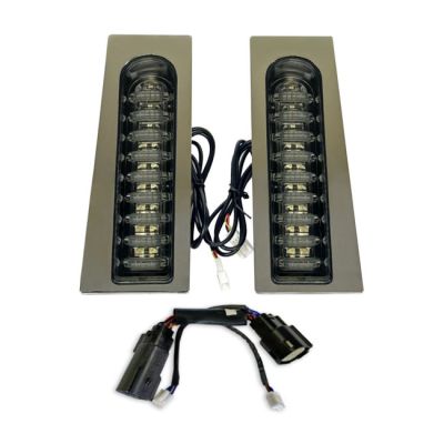 997825 - Custom Dynamics, ProBEAM Dual Run/Turn Fillerz. Chrome