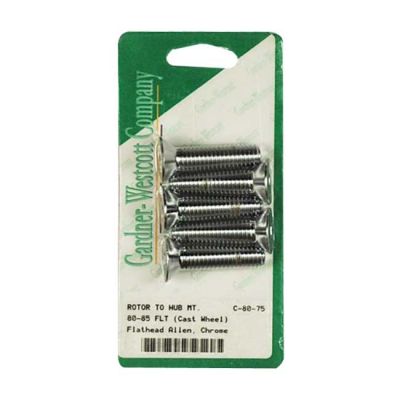 998075 - GARDNER-WESTCOTT Brake rotor bolt kit, tapered