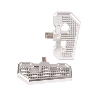 998147 - Vity's Design, Racing passenger floorboards. Silver