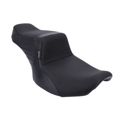 998308 - Le Pera LePera, Tailwhip Basket Weave 2-Up Seat. Black