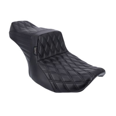 998309 - Le Pera LePera, Tailwhip Double Diamond 2-Up Seat. Black