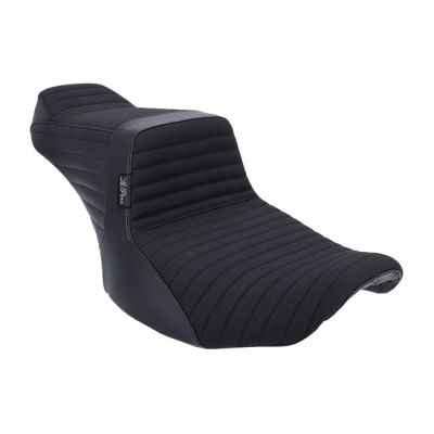 998312 - Le Pera LePera, Tailwhip Pleated 2-Up Seat. Gripp. Black