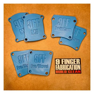 998407 - 9 Finger Fabrication LLC 9Finger Fabrication, M8 lifter bore case cove...