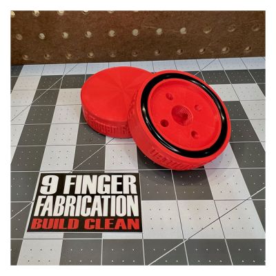 998417 - 9 Finger Fabrication LLC 9Finger Fabrication, oil filter cover