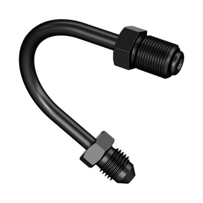 998739 - Goodridge, pipe fitting 150 degree 'U' bend. Black zinc