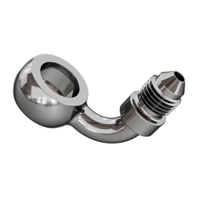 999168 - Goodridge 90° banjo adapter for use with M12 bolt