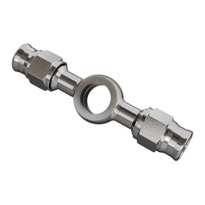 999184 - Goodridge 90° double banjo for use with 3/8 or M10 bolt