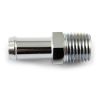 904446 - GARDNER-WESTCOTT Oil line fitting, straight. 1/4" NPT to 3/8" hose. Chrome