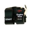 970020 - MCS Run/Off/Start, handlebar switch set. Black