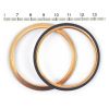 990017 - James, round copper exhaust gaskets (10)