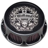 Midland Design Luftfilter Midland Spezial schwarz