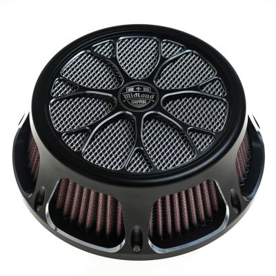MCP90-62-655S - Midland Choppers Midland Design Luftfilter Web 3D Black Contrast