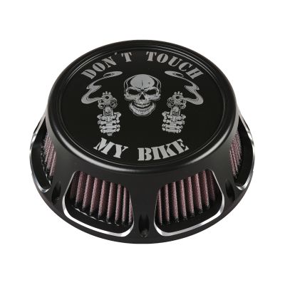 MCP90-64-770S - Midland Choppers Midland Design Luftfilter Don´t Touch 3D Black Contr...