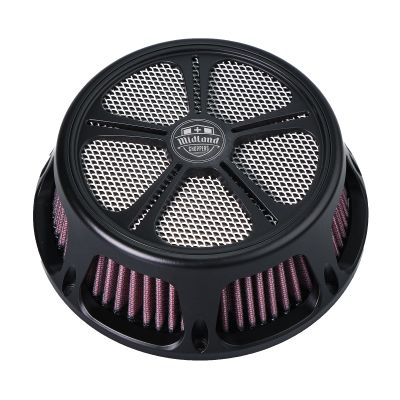 MCP90-65-256D - Midland Choppers Midland Design Luftfilter Groove Dark Edition