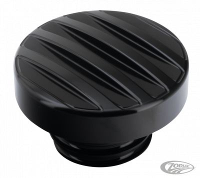 011041 - GZP black ribbed screw in cap 82-e18