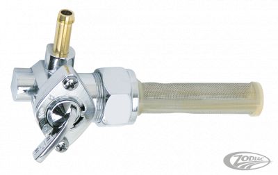 011403 - GZP Petcock long s/s screen left spigot