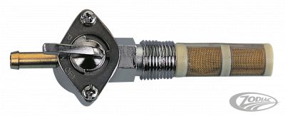 011408 - GZP Chr strght petcock 1/4