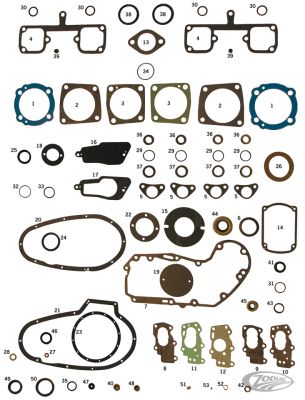 022359 - GZP Clutch gear seal XL67-70