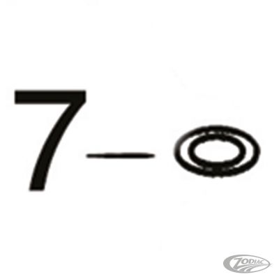 022456 - GZP 10pck O-ring drain plug engine