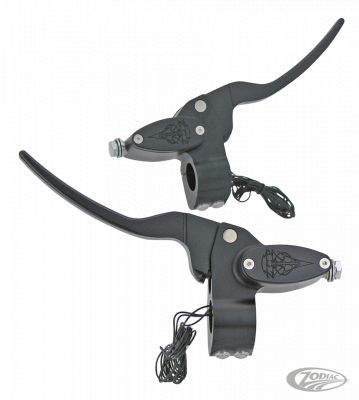 053530 - Zodiac Custom Products ZCP Black Billet H/B Contr w/cl cable