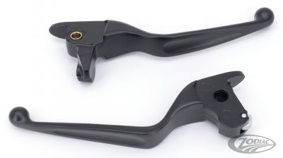 053805 - GZP Black OEM st levers FLH/T14-16 hydro