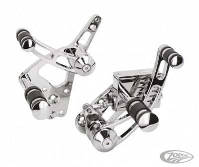 056150 - GZP Chrome Billet forw contr FL/FX/FX