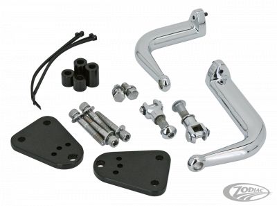 056217 - GZP Chr adjustable hiway peg support XL0