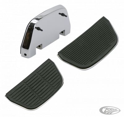 057260 - GZP Chr.passenger floorboard kit ribbed