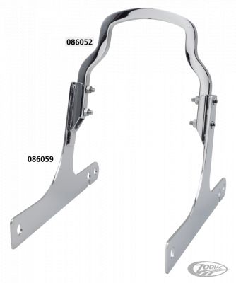 086052 - GZP Chrome Grab Rail upright 6.25