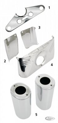 094056 - GZP Fork panel L/H rear stainless. #4628