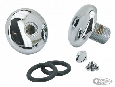 094279 - GZP Chrome Custom 41mm forktube caps BT7