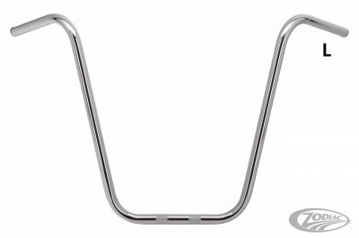 096125 - GZP Apehanger 20" rise w/o dimple