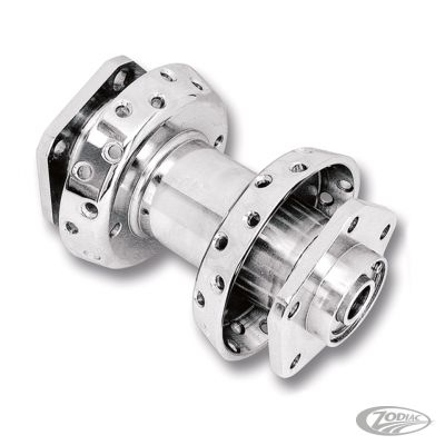 147081 - GZP Front hub assy FLT87-99 chrome
