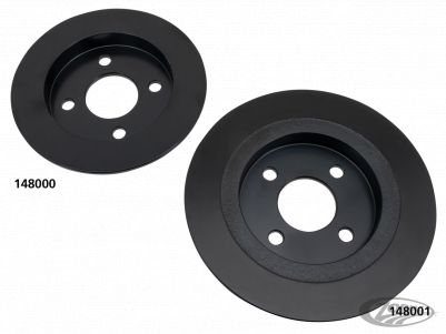 148000 - GZP Rr brake rotor EDC blk TK09-13