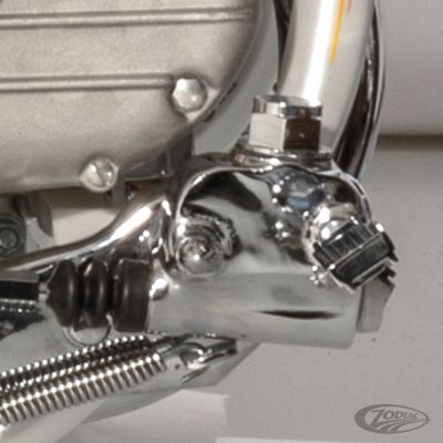 148004 - GZP Chrome Master cylinder 58-72 drum br