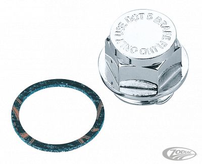 148006 - GZP Chrome rear brake cylinder cap #4176