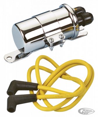 152111 - GZP Custom coil dual lead 12V, CHR w/o b
